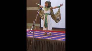 Kids fancy dress school competition  Egyptian Queen  Cleopatra [upl. by Yenot]