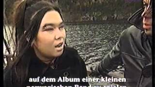 Dimmu Borgir Interview ca 1997 EnthroneEra [upl. by Hayyikaz]