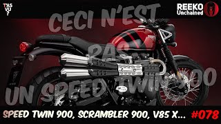 2022 SPEED TWIN 900 V850 X GUZZI amp SCRAMBLER 900 🔴 REEKO Unchained MOTOR NEWS [upl. by Fernandez]