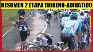 RESUMEN 2 ETAPA TIRRENO ADRIATICO 2024 Richard CARAPAZ [upl. by Colon498]