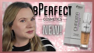 NEW BPERFECT CHROMA COVER LUMINOUS FOUNDATION Review  Clare Walch [upl. by Nnaira]