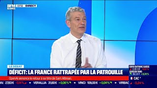 Nicolas Doze face à JeanMarc Daniel  Déficit la France rattrapée par la patrouille [upl. by Menell]