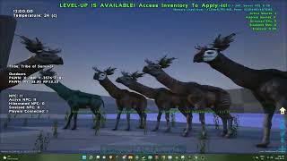 ARK Saurians Evolved Primordial Sivatherium Showcase The epic taming mount [upl. by Ikcaj]