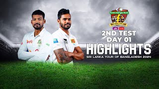 Bangladesh vs Sri Lanka Highlights  2nd Test  Day 1  Sri Lanka tour of Bangladesh 2024 [upl. by Nedry93]