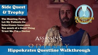 Hippokrates Questline  Trust me Im a Doctor Trophy  Achievement  Assassins Creed Odyssey [upl. by Karie623]