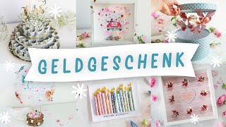 Kreative DIY Geldgeschenke originell verpacken für Hochzeiten Geburtstage amp Jubiläum  TRYTRYTRY [upl. by Aryk]