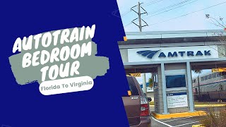 Amtrak Autotrain Bedroom Tour plus Tips Descriptions and Advice from January 2022 [upl. by Zul]