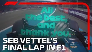 Sebastian Vettels Final Lap In F1  2022 Abu Dhabi Grand Prix [upl. by Ecirtnuahs]