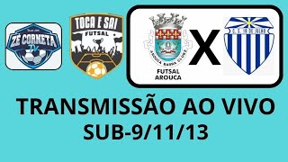 AROUCA X 18 DE JULHO  SUB91113 COPA TOCA E SAI  170824 [upl. by Thad]