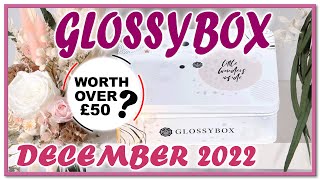 NEW GLOSSYBOX UK DECEMBER 2022  Wishful Moments Edition  Hit or miss [upl. by Lemmueu]