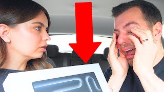 BREAKING UP with HUSBAND PRANK then SURPRISING HIM WITH A MACBOOK PRO [upl. by Izy]