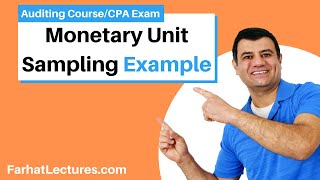 Examples Monetary Unit Sampling amp Probability Proportion in Size Upper Bound Misstatement [upl. by Bach]