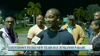 Countdown To 2024 New Years Day Junkanoo Parade [upl. by Herodias390]