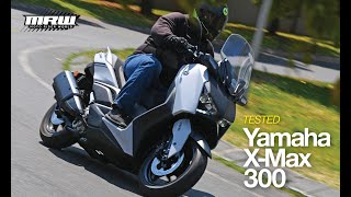 First Ride Review Yamaha XMax 300 [upl. by Namsu]