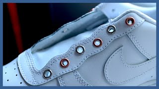 How to Attach EYELETS to Any Shoe  Easy Custom Tip [upl. by Atnahc]