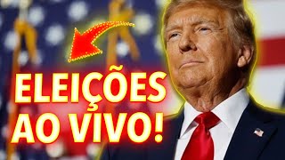 ELEIÇÃO DOS EUA AO VIVO ACOMPANHE A CONTAGEM DOS VOTOS DE TRUMP E KAMALA HARRIS [upl. by Ennairam]