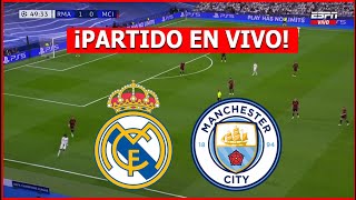 🔴 REAL MADRID vs MANCHESTER CITY EN VIVO ⚽ CHAMPIONS CUARTOS DE FINAL IDA [upl. by Jacky]