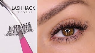 False Eyelash Hack  Easy Way To Apply Lashes  Shonagh Scott  ShowMe MakeUp [upl. by Ibrab]