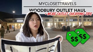 Everything You Need to Know About Woodbury Common Premium Outlets  myclosettravels [upl. by Dnalro]