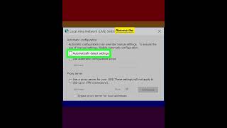 How to Disable Proxy Settings in Google Chrome for Windows [upl. by Oicnerolf]