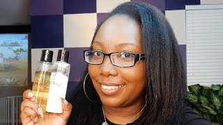 How to Moisturize and Seal Texlaxed Hair  Hydratherma Naturals [upl. by Nannah]