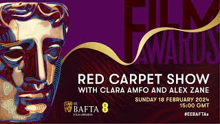 EE BAFTA Film Awards 2024  Red Carpet Show Livestream [upl. by Wehner]