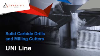 UNI Line Solid Carbide Drills and Milling Cutters [upl. by Peacock]