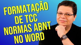 Normas ABNT  Como fazer formatação de TCC no Word Fonte espaçamento títulos citações [upl. by Geiger]