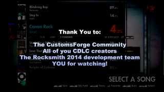 Rocksmith 2014 CDLC HowTo CustomsForge version [upl. by Nylesoj]