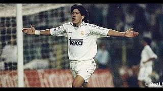 Ivan Zamorano goal vs Deportivo La Coruña 199293 [upl. by Sollars]