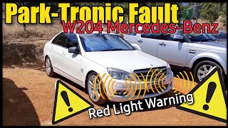 MercedesBenz W204 ParkTronic issueProblemHELP [upl. by Eelirem467]