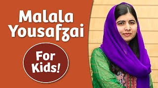 Malala Yousafzai for Kids  Bedtime History [upl. by Ecirahc]