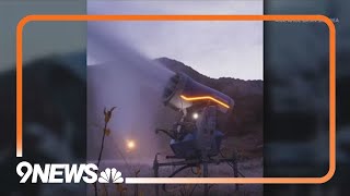 Colorado ski areas fire up snow guns as snowmaking begins [upl. by Dwight691]