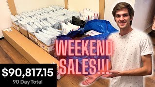 2400 Sales This Weekend What Sold on eBay  Clothing Reseller [upl. by Peers980]