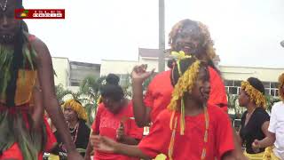 Dance highlights during the PNG’s 47th Independence Day Celebrations held in Honiara 170922 [upl. by Aitnauq]