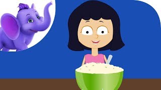 Pease Porridge  Nursery Rhyme with Lyrics HD [upl. by Tekcirc]