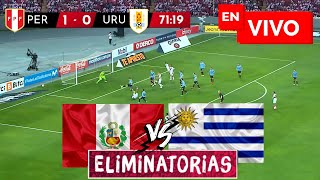 🔴 Peru vs Uruguay EN VIVO  Eliminatorias [upl. by Nahsab]