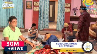 Gokuldham Mein Renovation  Taarak Mehta Ka Ooltah Chashmah  TMKOC Comedy  तारक मेहता [upl. by Otreblif]