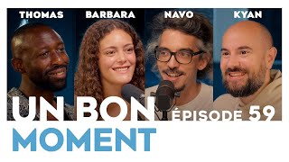 Un Bon Moment avec THOMAS NGIJOL amp BARBARA BIANCARDINI [upl. by Aicenod273]