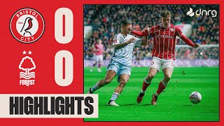 Bristol City 00 Nottingham Forest  Highlights [upl. by Aerdnaid]