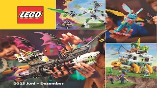 LEGO Catalogue 2023 Official GER  DE 2nd Half 2023 LEGO Sets [upl. by Eciuqram]