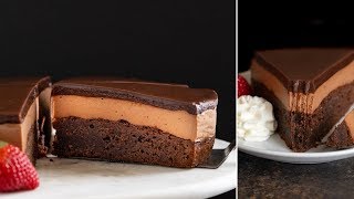 Triple Nutella Mousse Cake [upl. by Bartko]