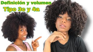 MOST NATURAL LOOKING 4B4C AFRO  Crochet Tutorial on Natural Hair QUICK amp EASY [upl. by Aynekal]