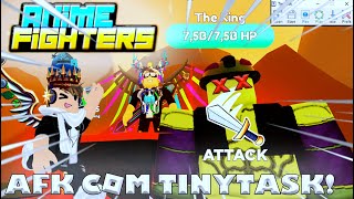 COMO FARMAR AFK NO ANIME FIGHTERS COM TINYTASK METÓDO COMPLETO  HOUSE OF GAMES [upl. by Adnarahs]