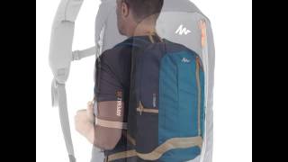 QUECHUA 20L HikingTraveling Backpack [upl. by Herald41]