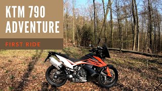 2019 KTM 790 Adventure  First Ride Review  790Adventure [upl. by Lurette466]