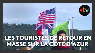 Record de fréquentation touristique sur la Côte dAzur grâce aux événements et aux américains [upl. by Akimas907]