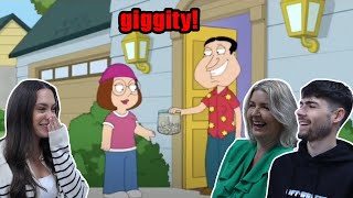 BRITISH FAMILY REACTS  Family Guy  Best Of Glenn Quagmire Part 3 [upl. by Scharf]