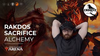 Adding RED To the Best Deck In Alchemy Rakdos Sacrifice  CROKEYZ MTG Arena [upl. by Anas778]