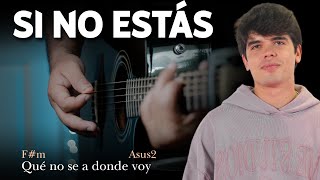 Como tocar TE VI VENIR en guitarra acústica Sin Bandera tutorial PERFECTO completo [upl. by Wolk]